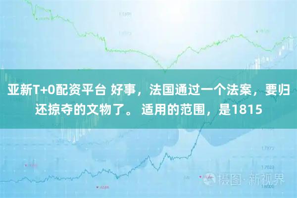 亚新T+0配资平台 好事，法国通过一个法案，要归还掠夺的文物了。 适用的范围，是1815